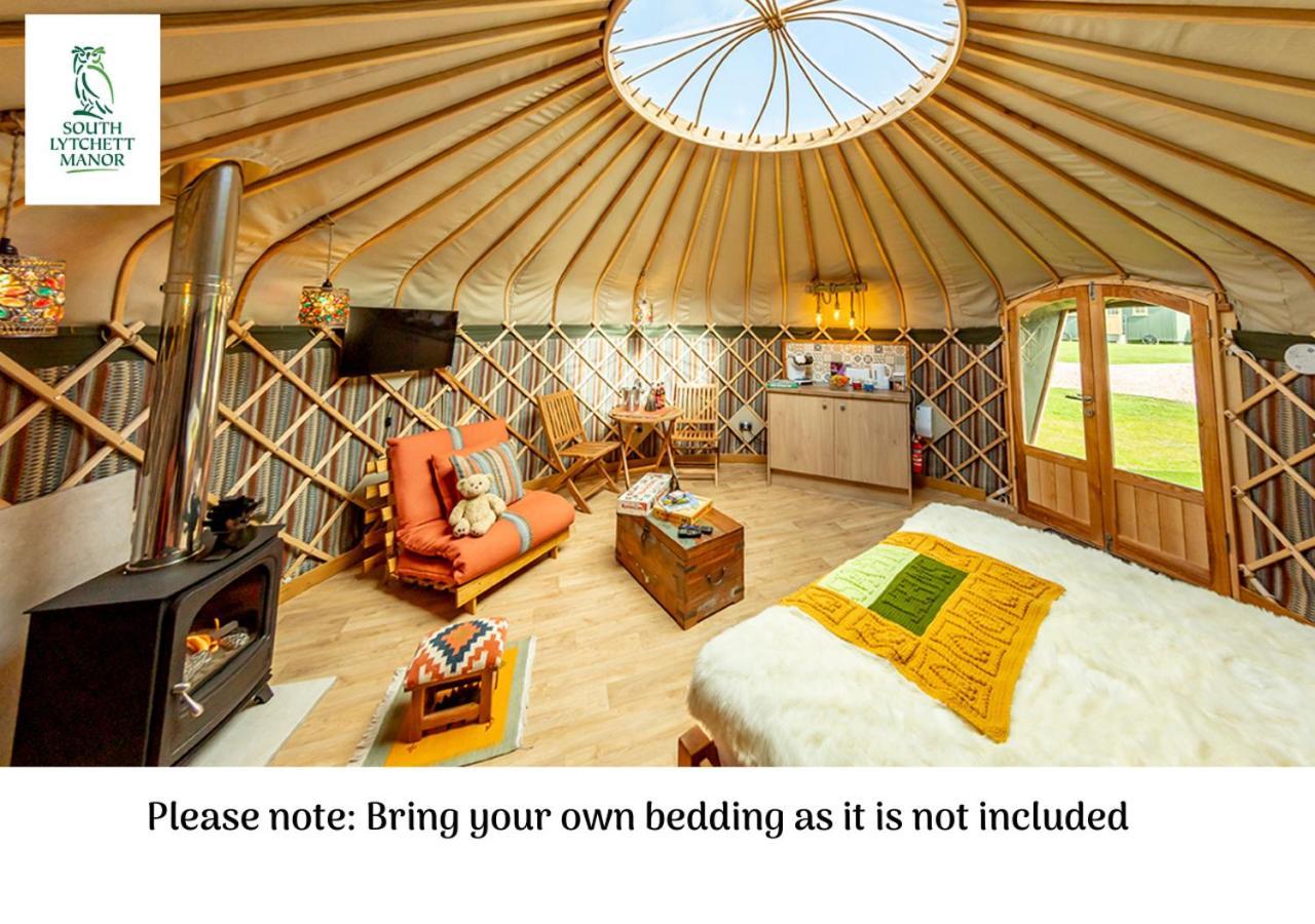 Glamping At South Lytchett Manor Hotel Poole Exterior photo
